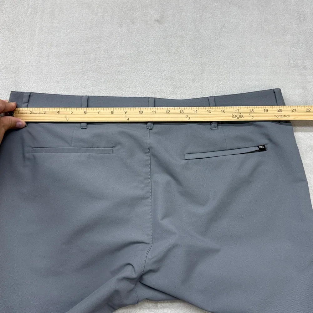 Banana Republic Core Temp Chino Pants Mens 40x30 Gray Tech Performance Trouser‎